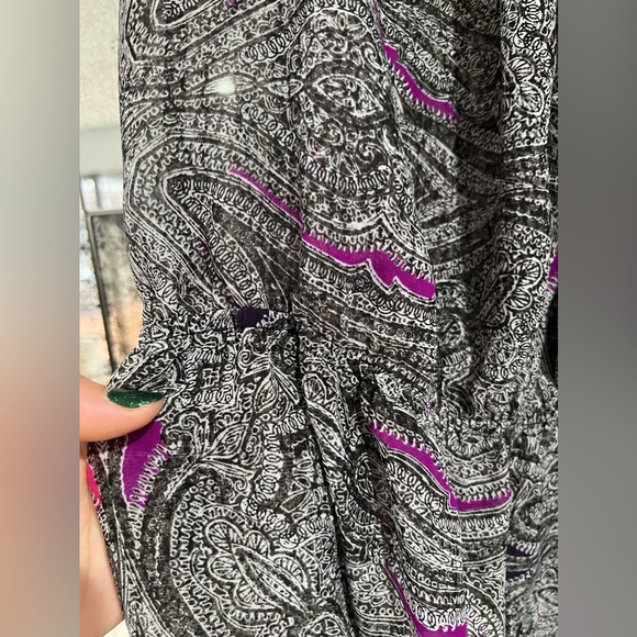 Lane Bryant Paisley Print Sleeveless Blouse, Size 18/20 - Picture 2 of 5